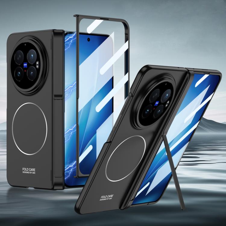 GKK Integrated Magnetic Folding Hinge Full Coverage Phone Case with Side Cover Holder