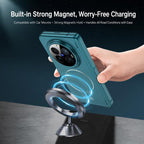 GKK Integrated Magnetic Folding Hinge Full Coverage Phone Case with Side Cover Holder