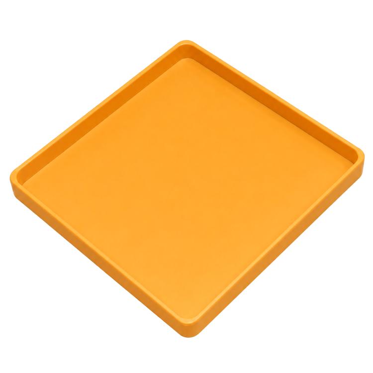 Washing Machine Leak-proof Drip Tray — 16x16x1 OPP White Square Plate
