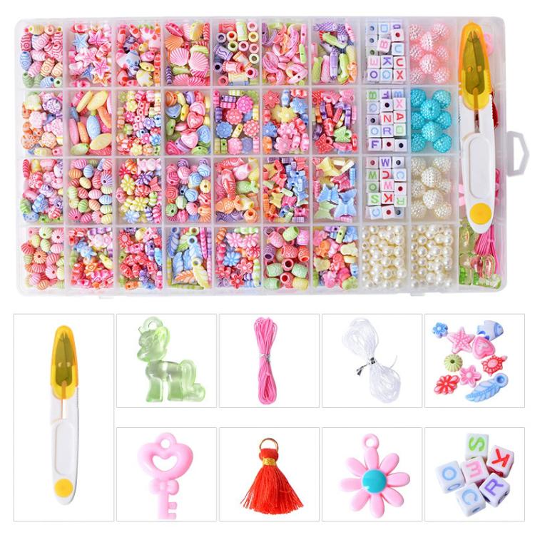 36-grid DIY Beaded Bracelet Kit