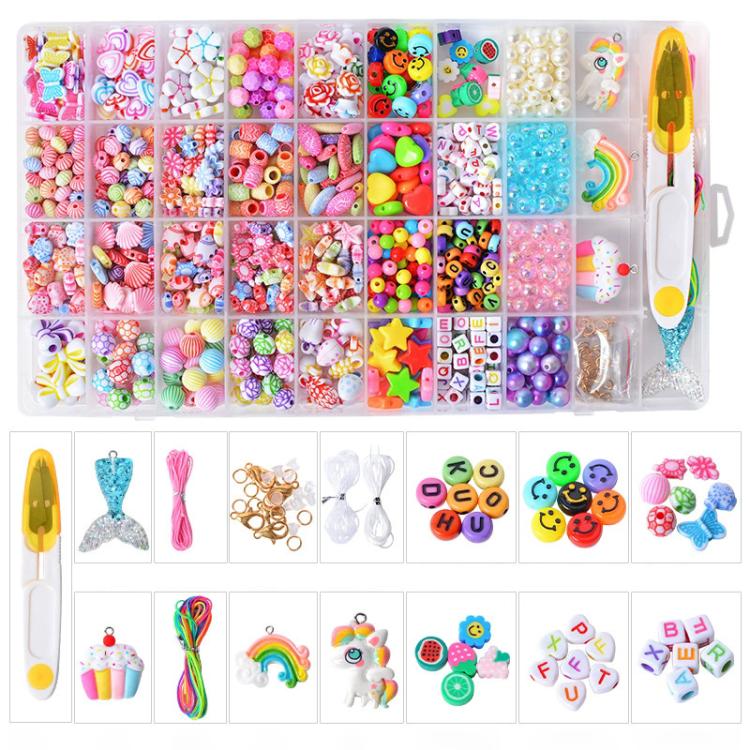 36-grid DIY Beaded Bracelet Kit — Minimalist Accessories