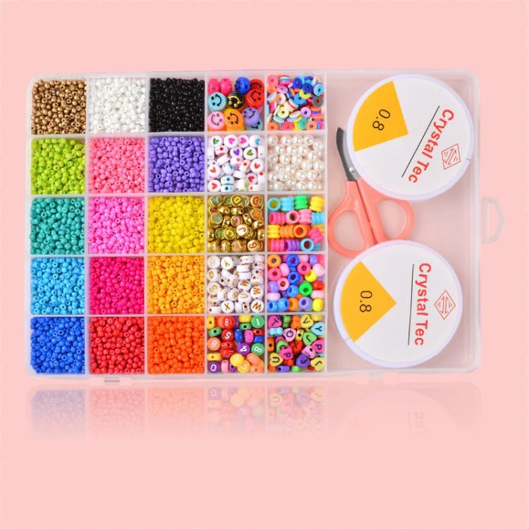 25-grid DIY Beaded Bracelet Kit — Colorful 3