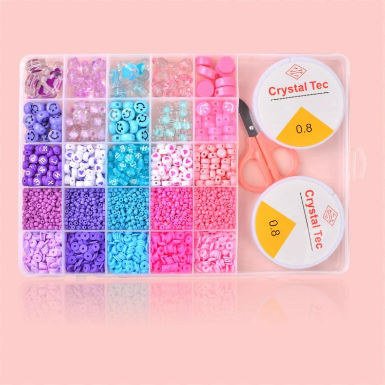 25-grid DIY Beaded Bracelet Kit — Colorful 6
