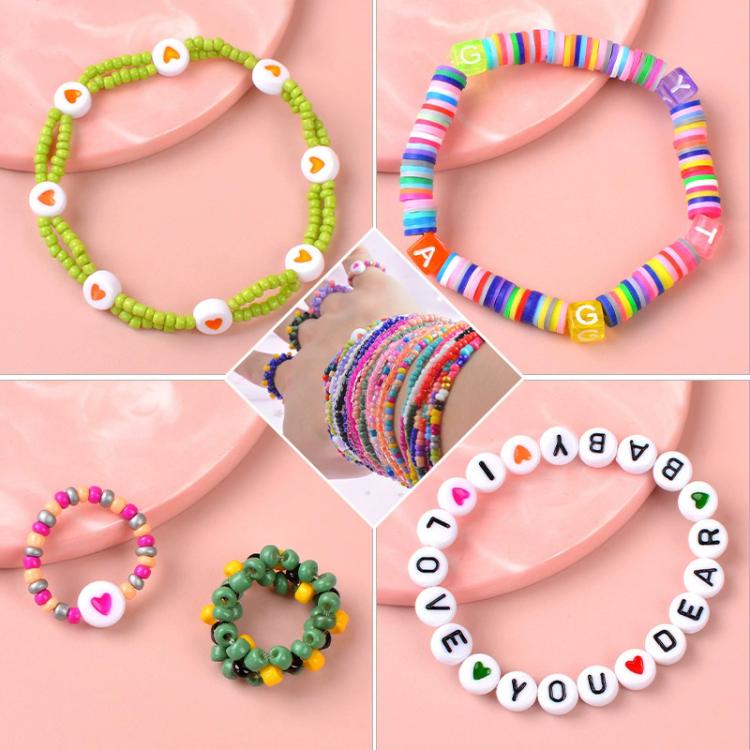 25-grid DIY Beaded Bracelet Kit
