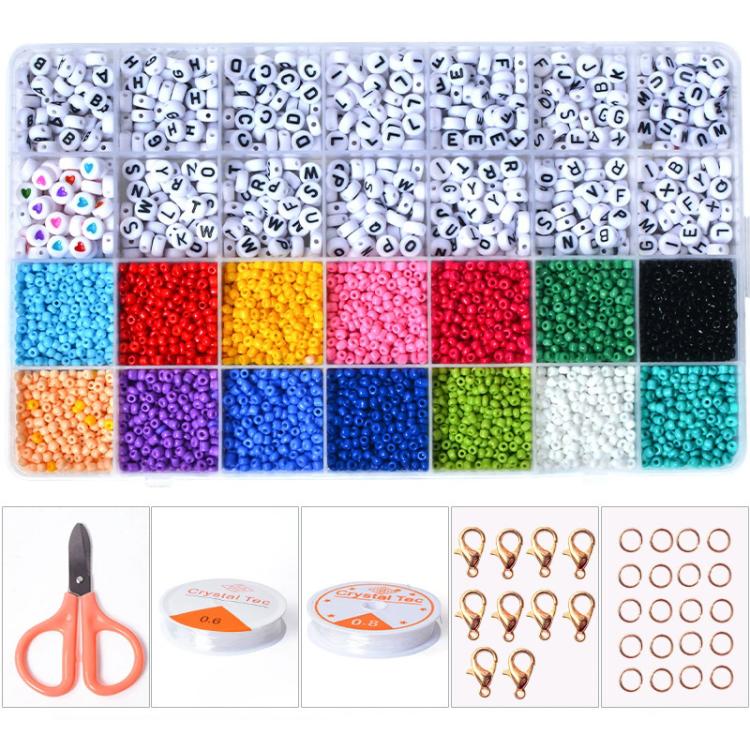 28-grid DIY Beaded Bracelet Kit for Amblyopia Training