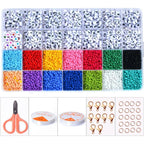 28-grid DIY Beaded Bracelet Kit for Amblyopia Training