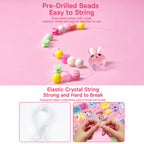 24-grid Children DIY Beaded Bracelet Kit