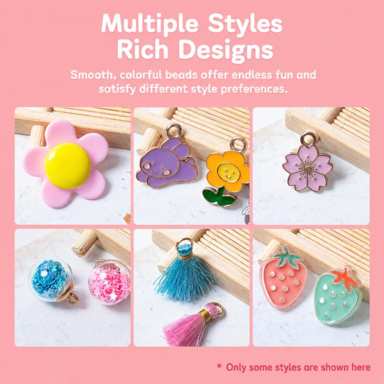 24-grid Children DIY Beaded Bracelet Kit