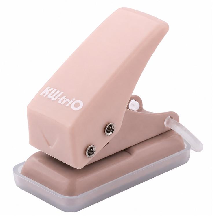 KW-TRIO DIY Mini Hole Punch Single Hole Punch — White
