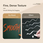 ENMY Dust-Reduced Colored Chalk for Blackboard, Drawing, Doodling