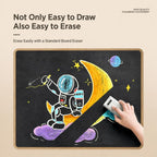 ENMY Dust-Reduced Colored Chalk for Blackboard, Drawing, Doodling