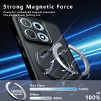 Armor Magnetic Holder PC Hybrid TPU Phone Case