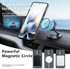 Armor Magnetic Holder PC Hybrid TPU Phone Case