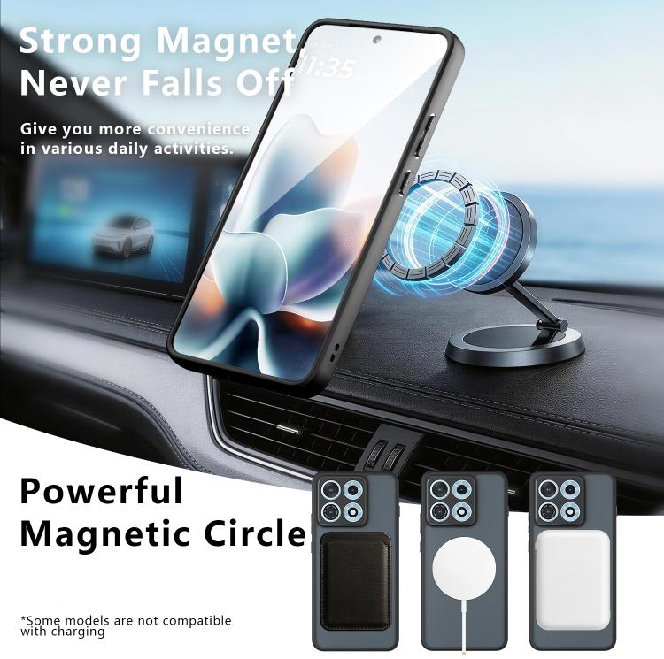 Armor Magnetic Holder PC Hybrid TPU Phone Case