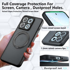 Armor Magnetic Holder PC Hybrid TPU Phone Case