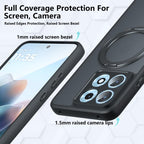 Armor Magnetic Holder PC Hybrid TPU Phone Case