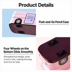 Creative Bus Double-Layer Metal Pencil Box — view 7