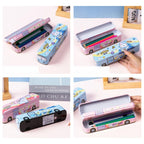 Creative Bus Double-Layer Metal Pencil Box — view 10