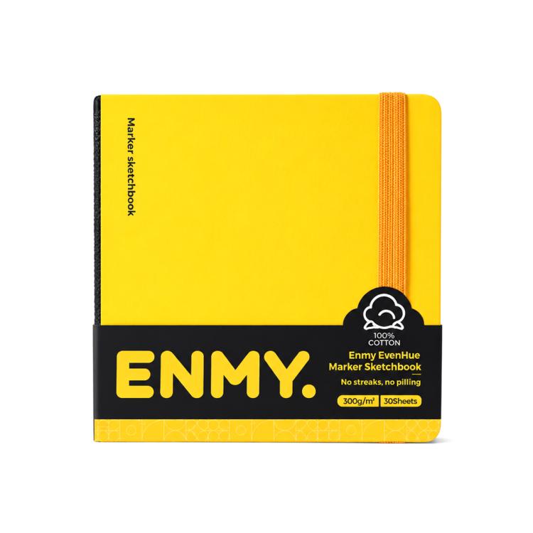 ENMY Even Color Square Sketchbook for Acrylic Markers