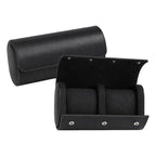 Portable Vintage Leather Watch Storage Case