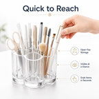 High-Transparency Plastic Pen Holder — view 5