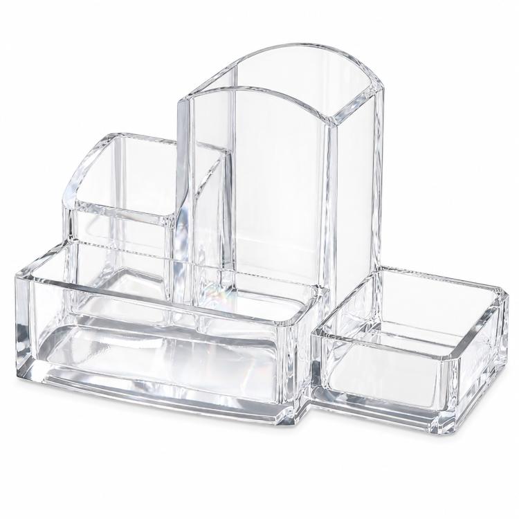 High-Transparency Plastic Pen Holder — view 9