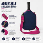 Neoprene Pickleball Paddle Cover Waterproof Single-Shoulder Bag