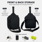 Neoprene Pickleball Paddle Cover Waterproof Single-Shoulder Bag