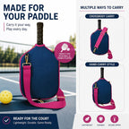Neoprene Pickleball Paddle Cover Waterproof Single-Shoulder Bag