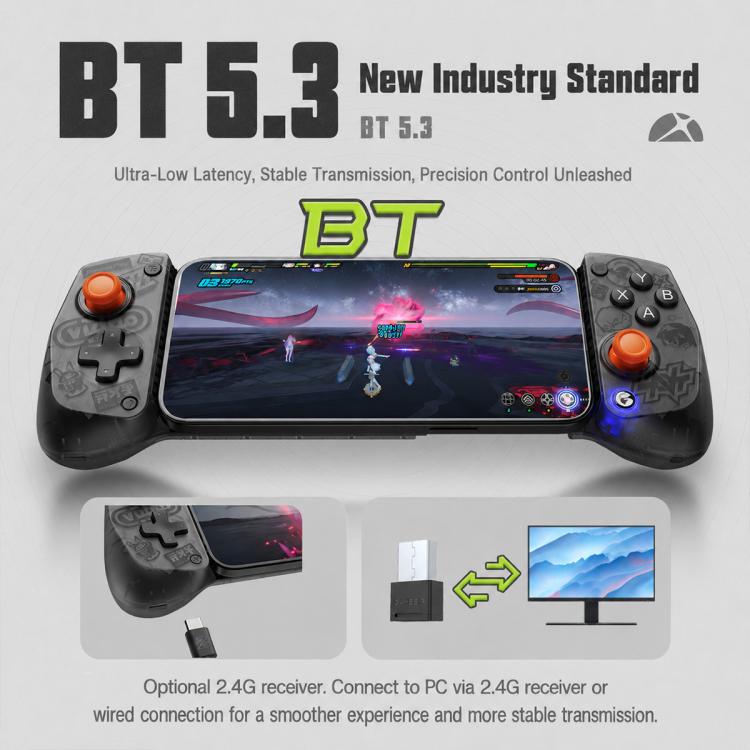 GameSir X5s Wireless Telescopic Mobile Gaming Controller