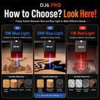 DAJA DJ6 Pro Mini Fully Automatic Laser Engraving Machine
