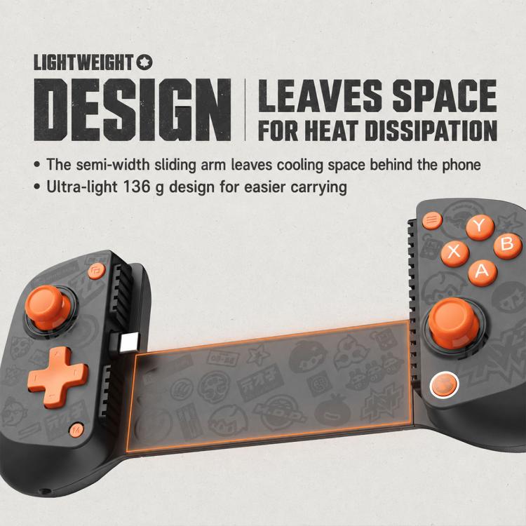 GameSir X5 Lite Type-C Telescopic Mobile Gaming Controller