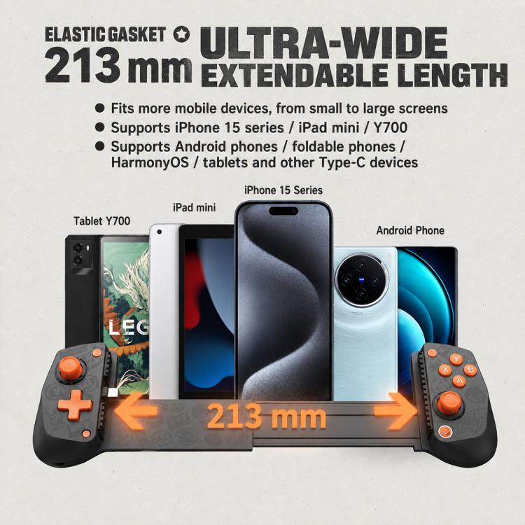GameSir X5 Lite Type-C Telescopic Mobile Gaming Controller
