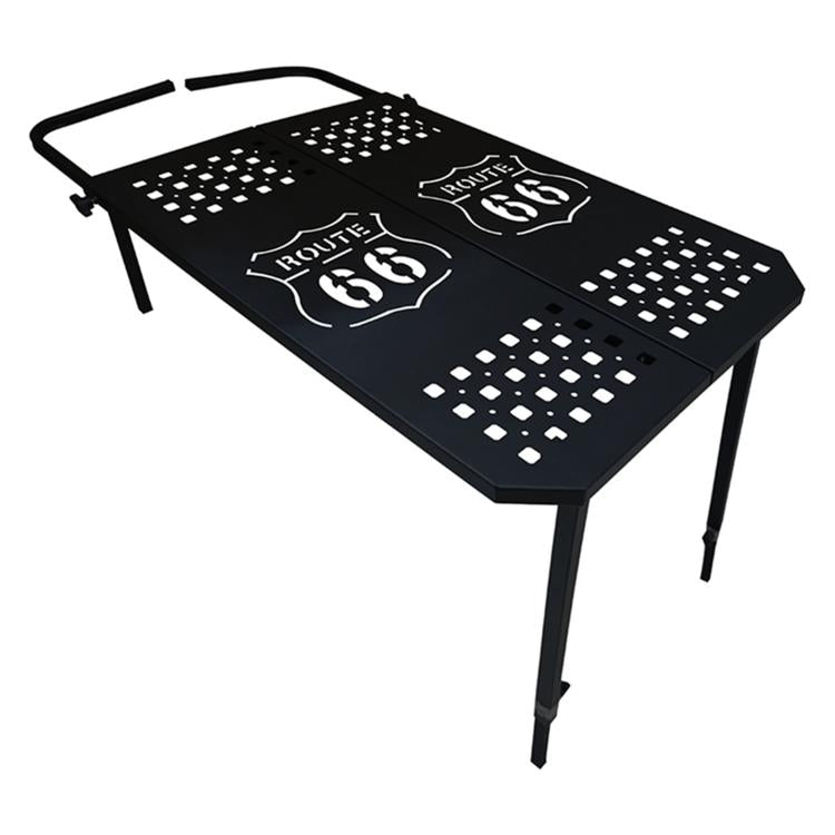 Outdoor Camping Off-Road Portable Folding Metal Dining Table