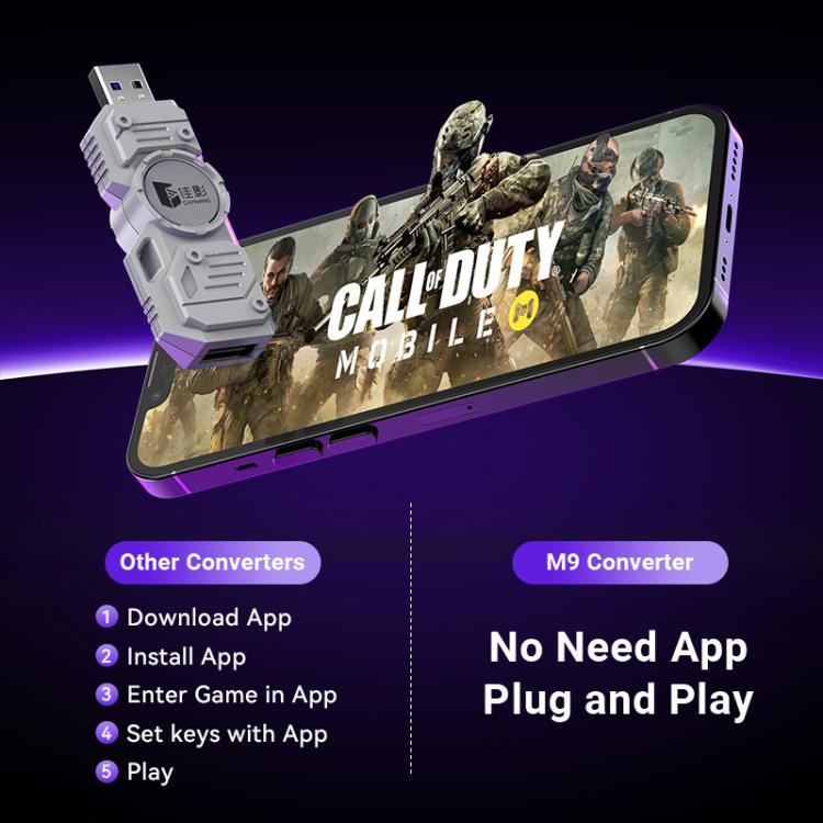 Gamwing M9 Mobile Game Keyboard and Mouse Converter — view 3