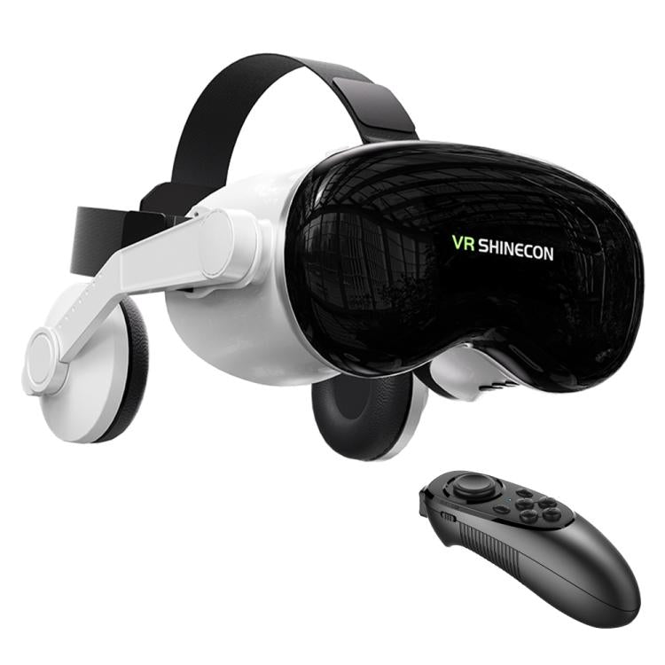 VR SHINECON G18EB Bluetooth Earphone Edition 3D Virtual VR Glasses for 4.7-7.0 inch Phone