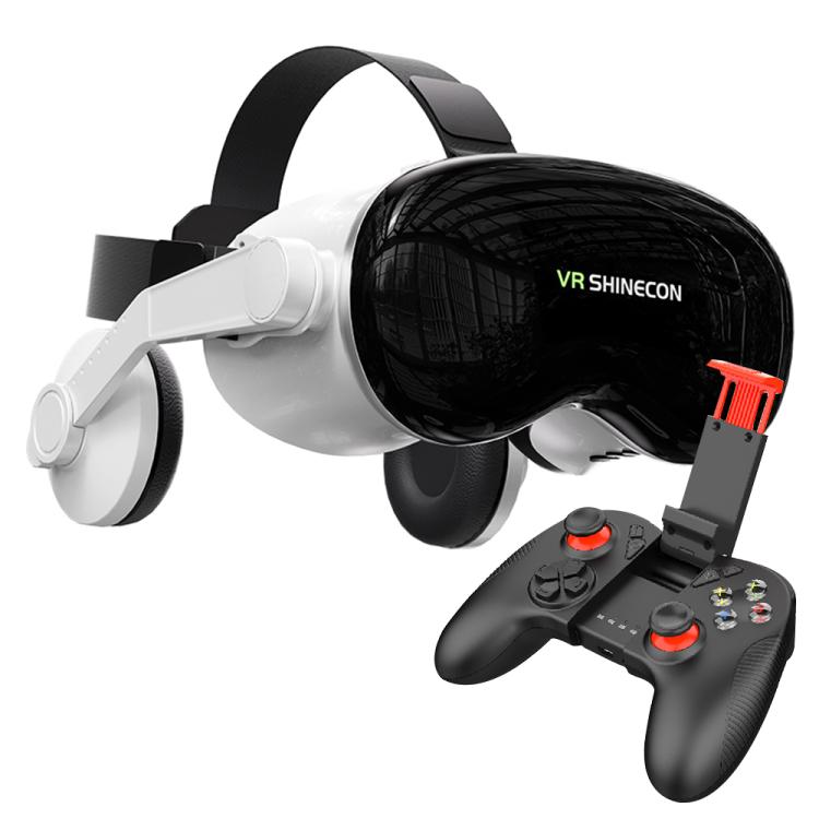 VR SHINECON G18EB Bluetooth Earphone Edition 3D Virtual VR Glasses for 4.7-7.0 inch Phone
