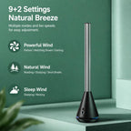Carkiien SKJ-CR010D Floor Freestanding Bladeless Tower Fan, Circulation Fan with Remote Control — view 9