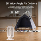 SK SKJ-CR102P Negative Ion Smart Bladeless Fan with Remote Control and Voice Control — view 13