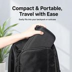 Carrying Box Portable Protective Storage Bag — Black Nylon