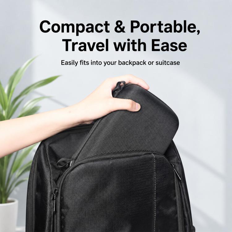 Carrying Box Portable Protective Storage Bag — Black Nylon