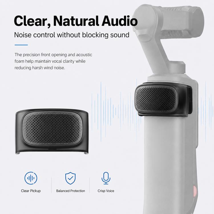 Microphone Wind Muff Noise Reduction Windshield Cover — view 5