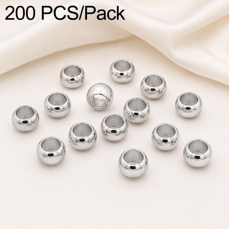 200 PCS/Pack Tarnish-Resistant Eco Copper Crimp Stopper Beads for DIY Jewelry Making — view 13