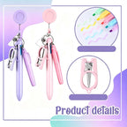 Macaron-style Nurse Pen Set with Retractable Badge Reel — view 8