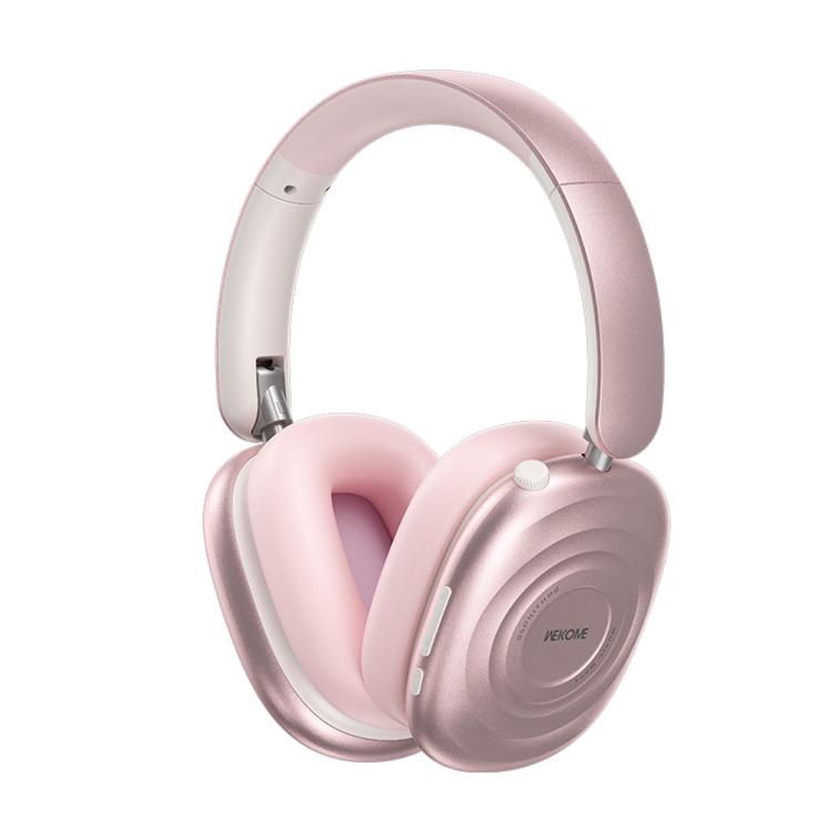 WK Beluga M6 Sonithm Over-Ear Wireless Headphones — Pink