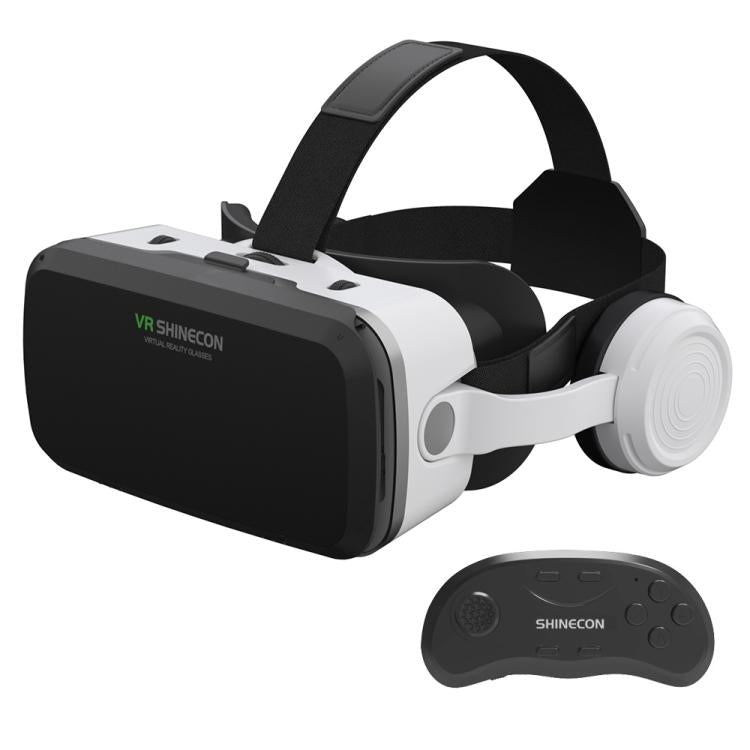 VR SHINECON G04EB Earphone Edition VR Glasses for 5-7.2 inch Phone
