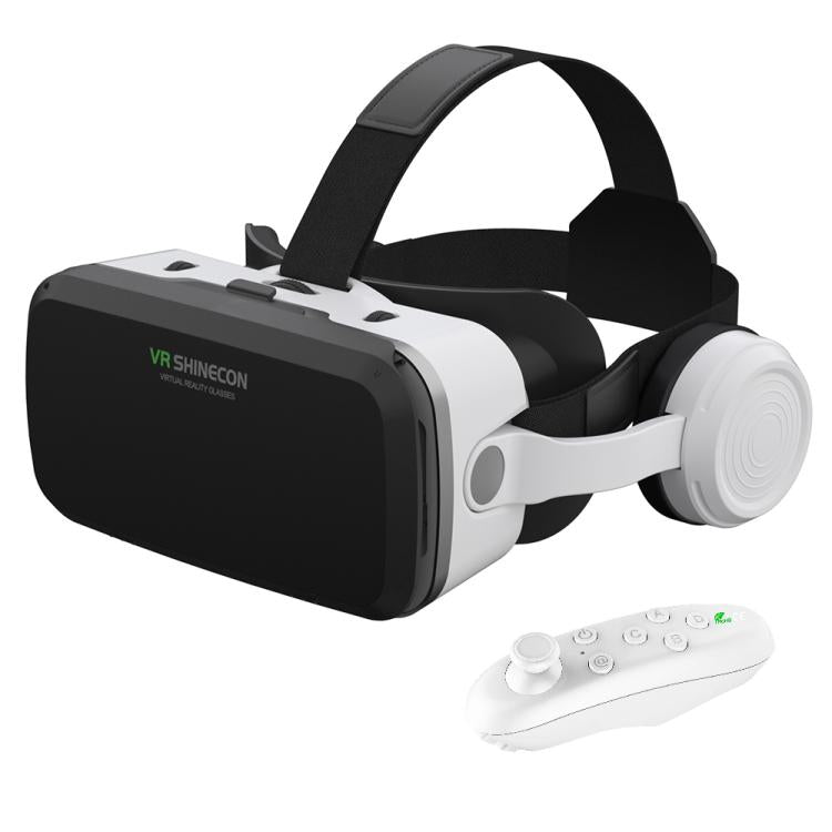 VR SHINECON G04EB Earphone Edition VR Glasses for 5-7.2 inch Phone