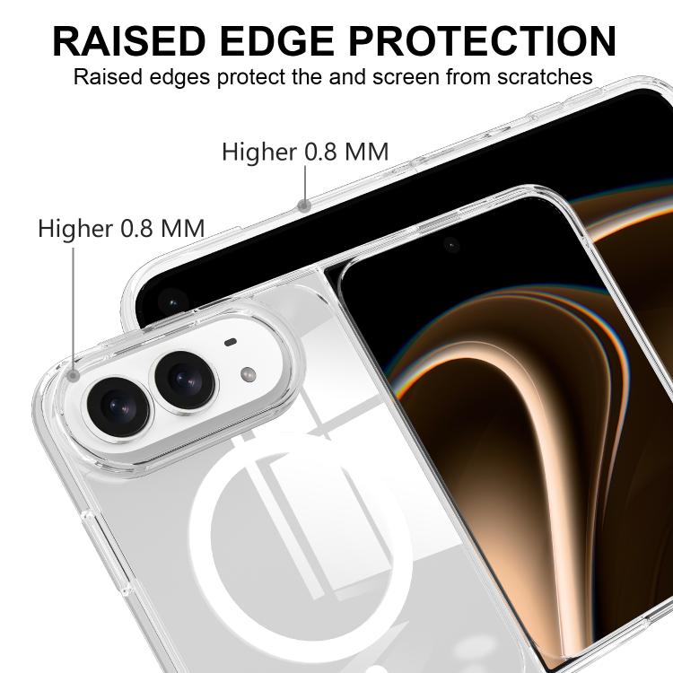 Scratchproof PC Transparent MagSafe Phone Case