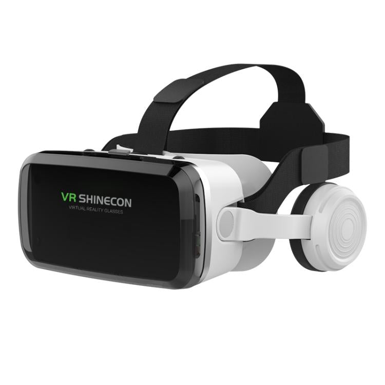 VR SHINECON G04BS BT Earphone Edition 3D Virtual VR Glasses for 5-7.2 inch Phone