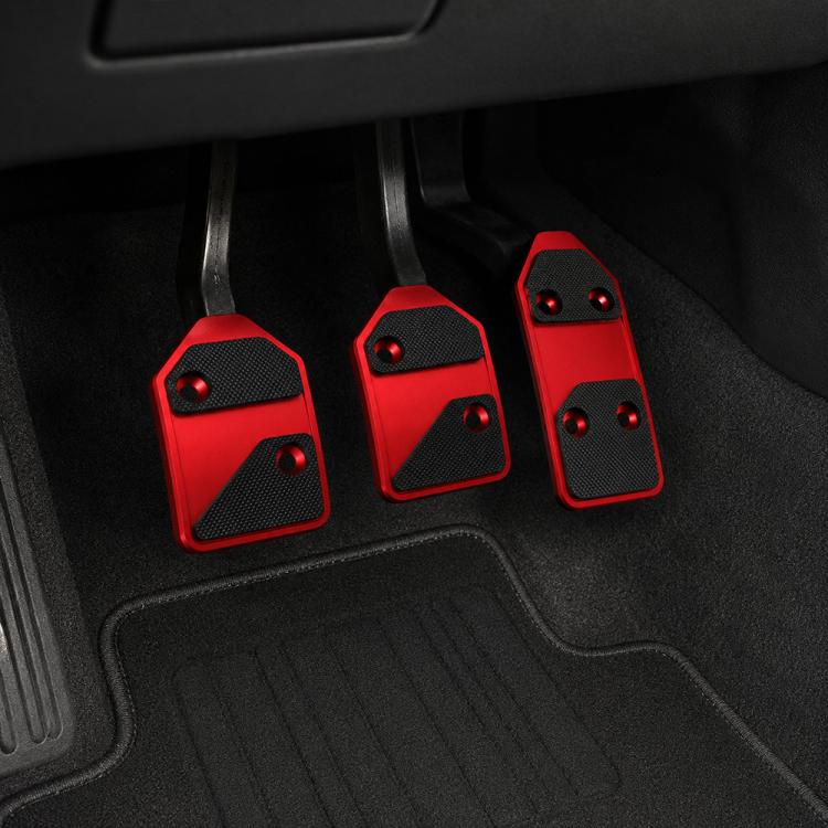 3 PCS/Set CAM-049 Aluminum Pedal Covers For Polaris Slingshot 2017+ — Blue